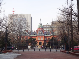 The view of Sapporo in Japan