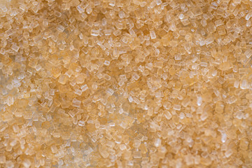 Close up brown  sugar background.