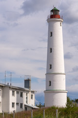 old lighthouse of Marjaniemi in Hailuoto, Finland