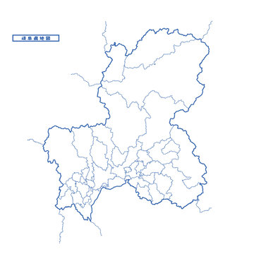 127 最適な 岐阜県の地図 画像 ストック写真 ベクター Adobe Stock