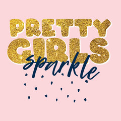 glitter text line heart love pink black and white young tee illustration art vector