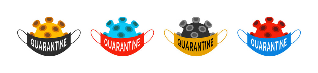 coronavirus quarantine surgical mask