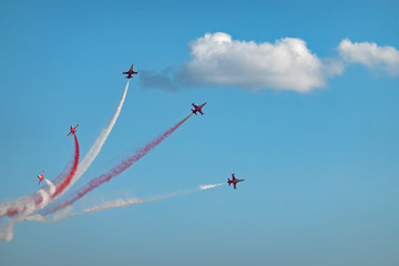 İstanbul /Türkiye 21.09.2019 Turkish Stars air show