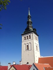 Fototapeta na wymiar Church in Tallin, Estonia