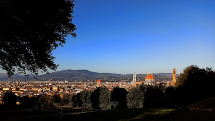 Panoramic view of Florence, Italy