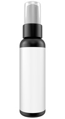 
Realistic 3D Spray Bottle Mock Up Template on White Background.3D Rendering