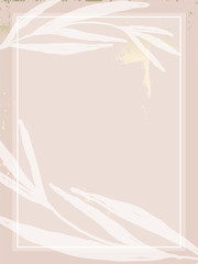  Trendy chic NUDE PINK gold blush background for social media, advertising, banner, invitation card, wedding, fashion header