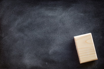 Abstract Chalk rubbed out on blackboard or chalkboard texture. clean school board for background or copy space for add text message. Backdrop of Education concepts.