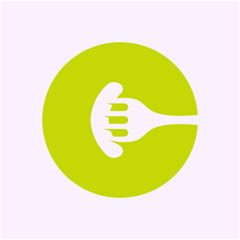 C logo Design with Organic Style.