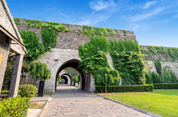 Ancient city wall gate