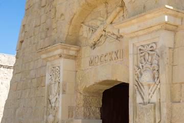 Obraz premium Malta / Malta 09/30/2015.Mdina, a walled city situated on a hill in central Malta