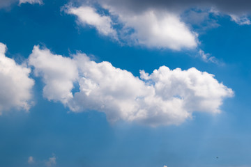 Obraz na płótnie Canvas Abstract cloud on the sky using for background