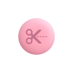 Cut Mark -  Modern App Button