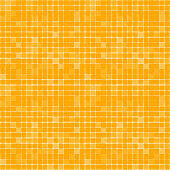 Simple repeated pattern of bright yellow resquare tiles