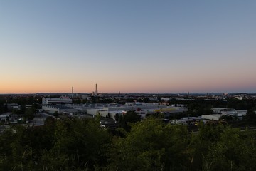Blick über Nürnberg-Schweinau