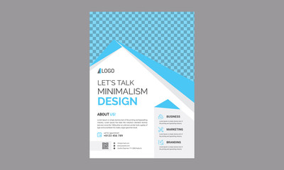 Business brochure flyer design a4 template,Layout with Graphic Elements	