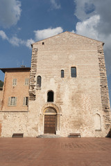 Gubbio, historic city in Umbria, Italy