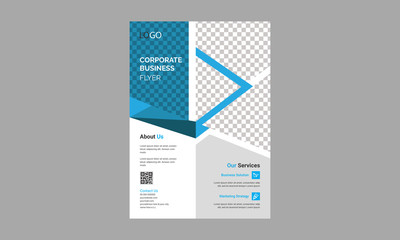 Business brochure flyer design a4 template,Layout with Graphic Elements	