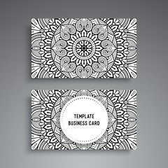 Business Card. Vintage decorative elements © lovelymandala