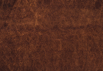 Fototapeta premium dark abstract brown leather texture background