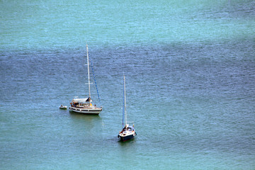 boats in the sea