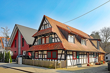 Fachwerkhaus in Beiertheim