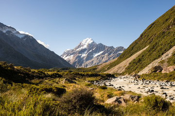 Wanderung zum Mount Cook in Neuseeland