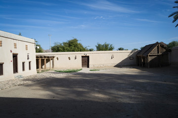 Fototapeta na wymiar Arabic culture, view of old arabic homes
