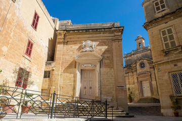 Obraz premium Malta / Malta 09/30/2015.The Chapel of Our Lady of Damascus, also known in Maltese as Tal-Griegi