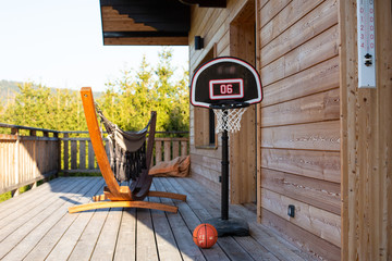 Terrasse bois de Chalet