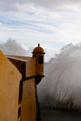 Madeira, Funchal, Burg, Sturm