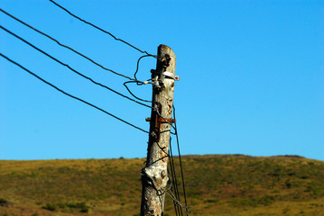 stromnetz in  patagonien argentinien