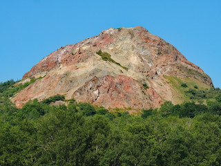 Volcano, Shōwa-shinzan(Shōwa new mountain), Rough Scenery (Sobetsu, Iburi, Hokkaido, Japan)