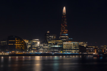 London City Hall at night