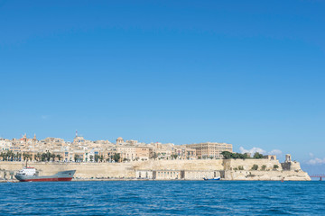 Malta / Malta 03.09.2015.Panoramic view of the city of Malta