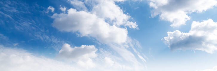 Summer sky and clouds atmosphere