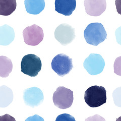 Watercolor vector pattern