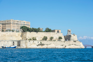 Malta / Malta 09/30/2015.Siege Bell War Memorial, Valletta, Malta