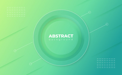 Minimalist abstract gradient yellow green background