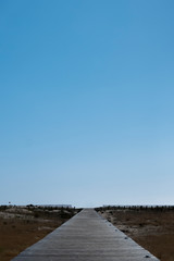 Way Walk Road to Horizon