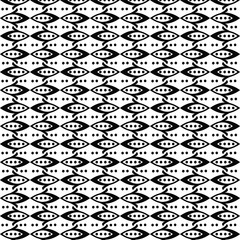 seamless abstract vector pattern design in black and white design.