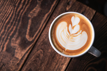 Cup of cappuccino