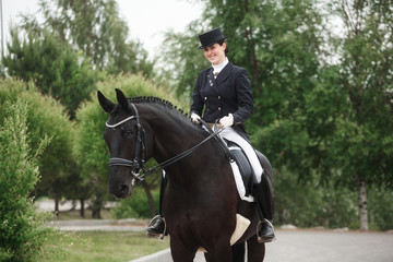 Equestrian sport - dressage