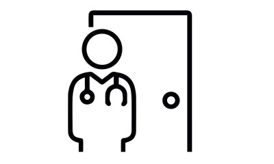 Home Health icons vector design black and white 