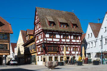 Fachwerkhaus am Markt in Bönnigheim