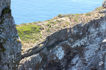 Rocky cliff near the sea