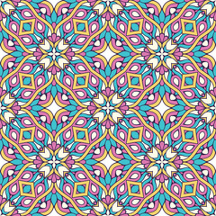 Seamless pattern. Vintage decorative elements