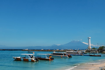 toya pakeh harbour , nusa penida