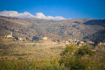 Panoramic View to the typical Keren Houses, Eritrea