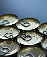 Stockpiling cans due to coronavirus outbreak